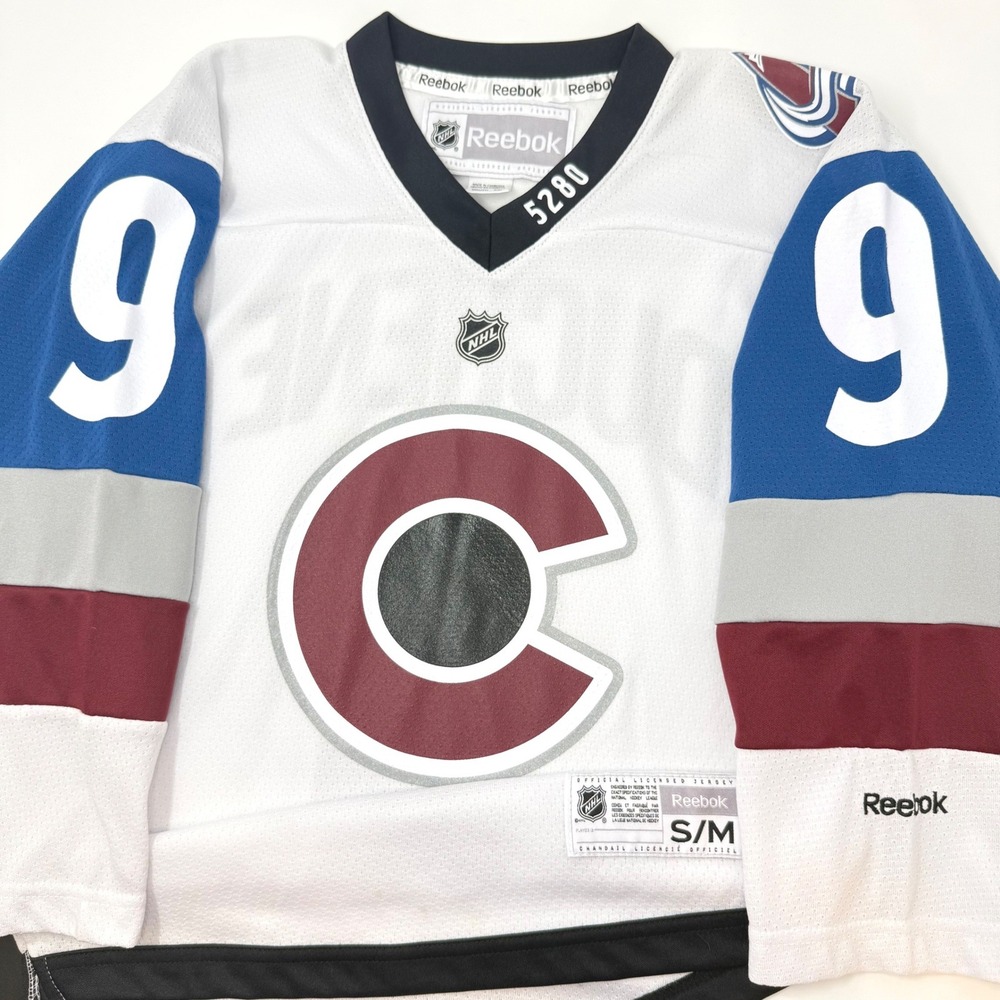 Reebok Colorado‎ Avalanche Matt Duchene 9 NHL Youth Small/Medium Jersey White